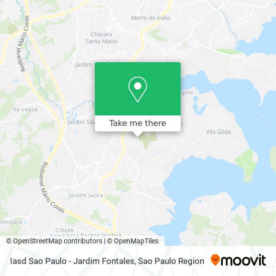 Mapa Iasd Sao Paulo - Jardim Fontales