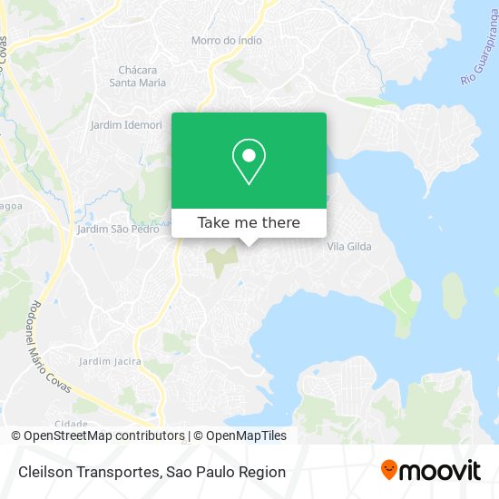 Mapa Cleilson Transportes