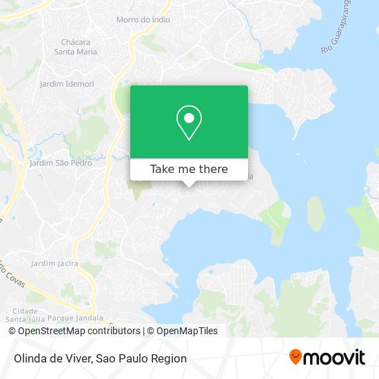 Mapa Olinda de Viver