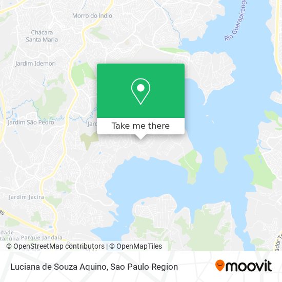 Luciana de Souza Aquino map