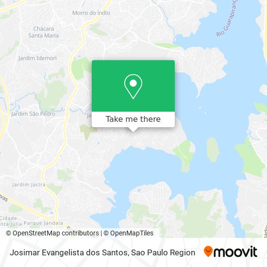 Josimar Evangelista dos Santos map