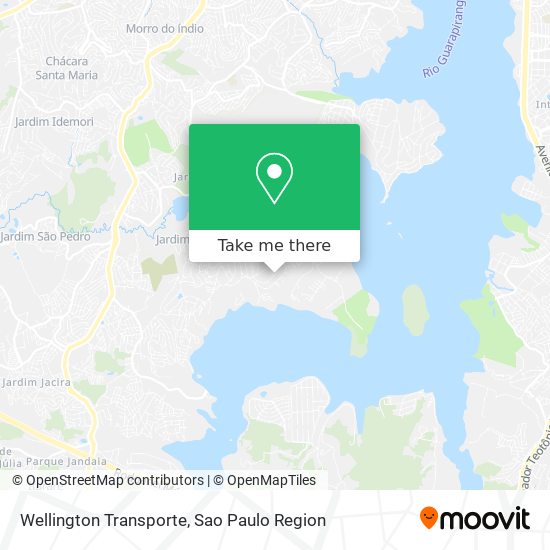 Wellington Transporte map