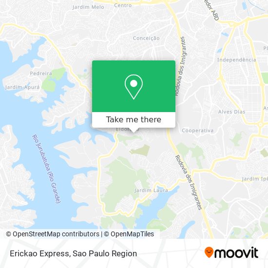 Mapa Erickao Express