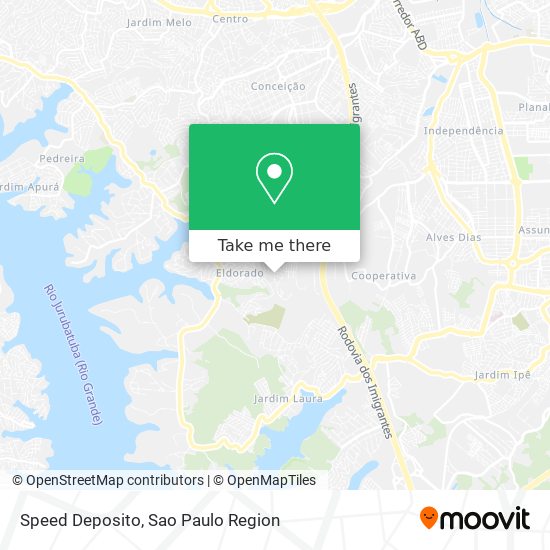 Speed Deposito map