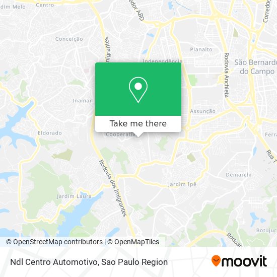 Ndl Centro Automotivo map