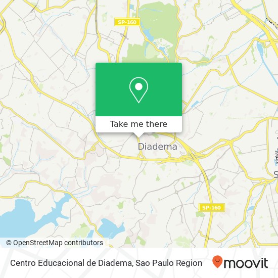 Centro Educacional de Diadema map