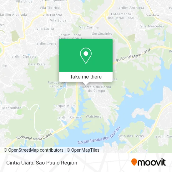 Cintia Uiara map