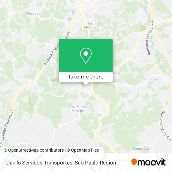 Danilo Servicos Transportes map