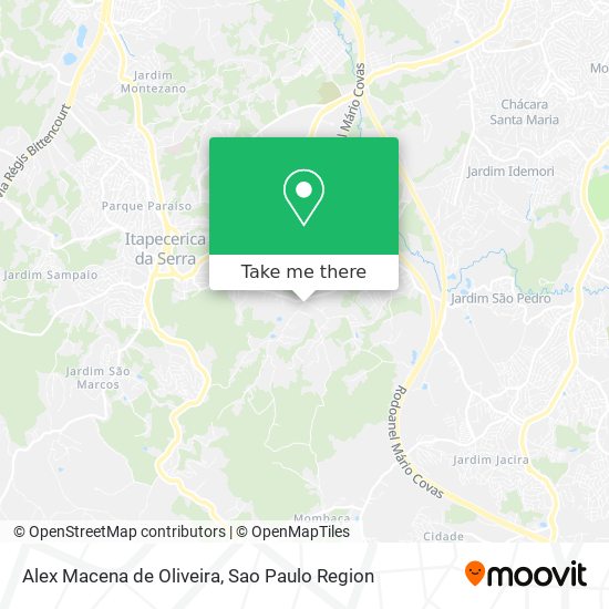 Alex Macena de Oliveira map