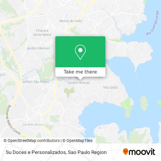 Mapa Su Doces e Personalizados