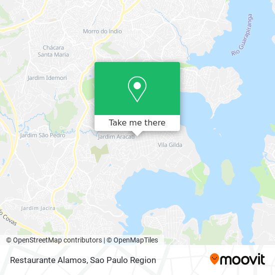 Restaurante Alamos map