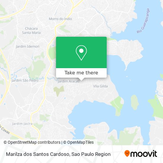 Marilza dos Santos Cardoso map