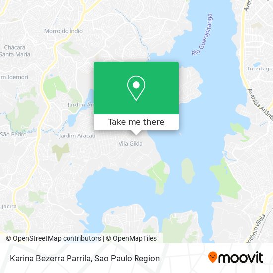 Karina Bezerra Parrila map