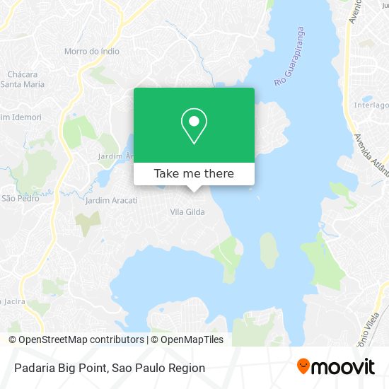 Padaria Big Point map