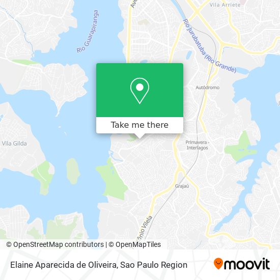 Elaine Aparecida de Oliveira map