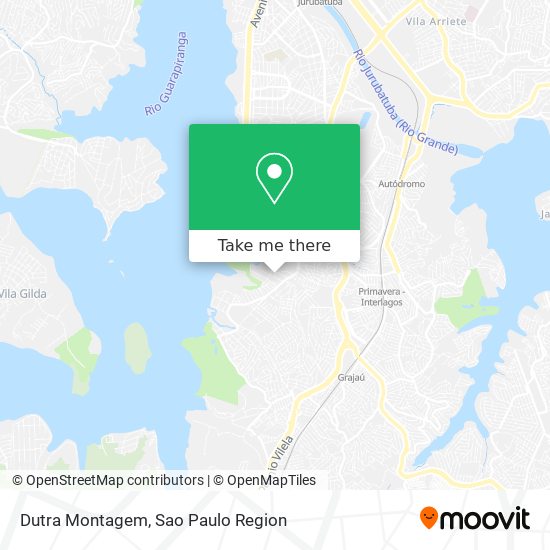 Dutra Montagem map