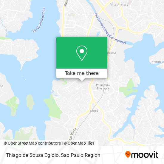 Thiago de Souza Egidio map