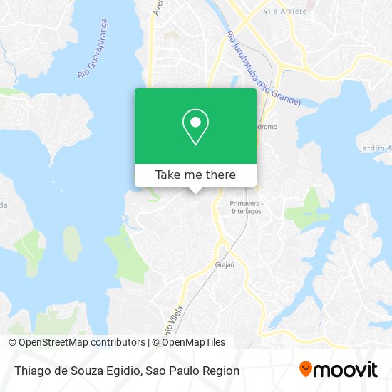 Mapa Thiago de Souza Egidio