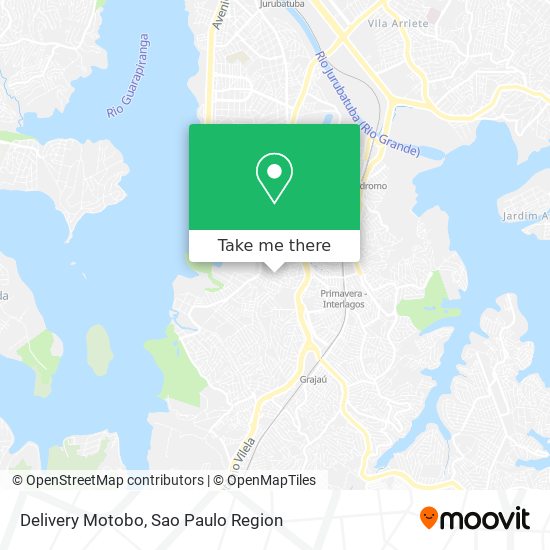 Mapa Delivery Motobo