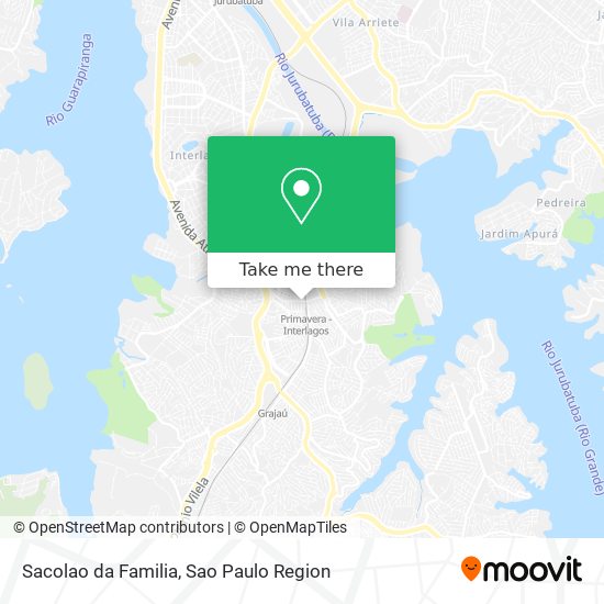 Sacolao da Familia map