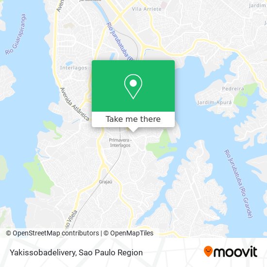 Yakissobadelivery map