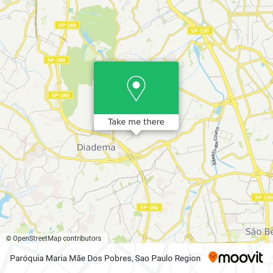 Paróquia Maria Mãe Dos Pobres map