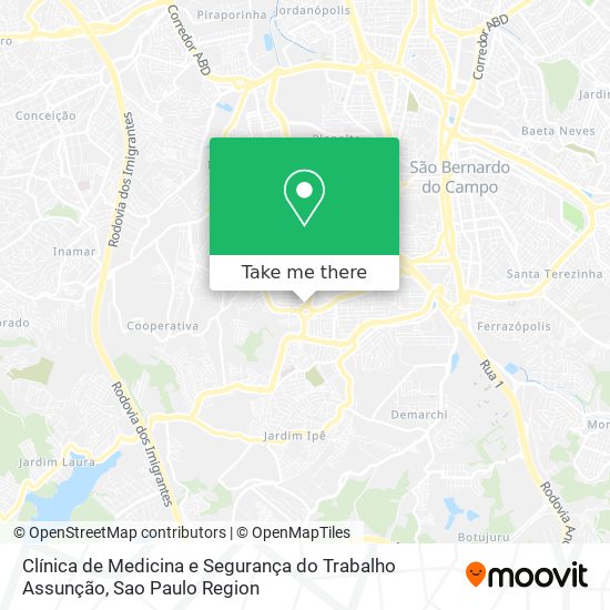 Mapa Clínica de Medicina e Segurança do Trabalho Assunção