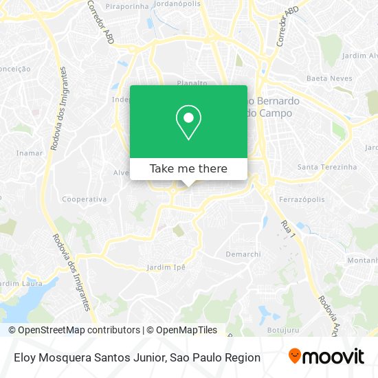 Eloy Mosquera Santos Junior map