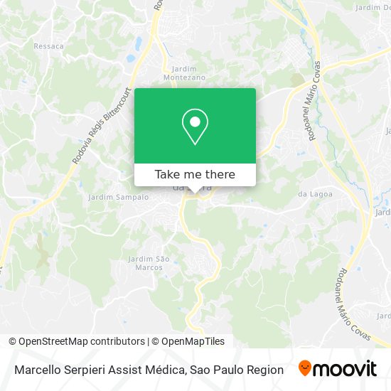 Marcello Serpieri Assist Médica map