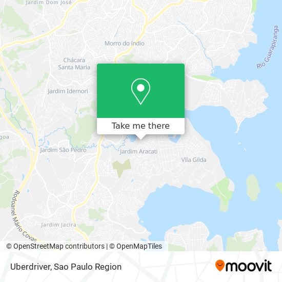 Uberdriver map