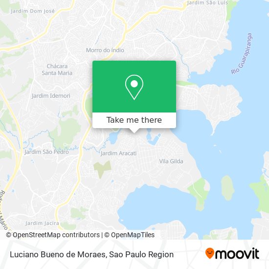 Luciano Bueno de Moraes map