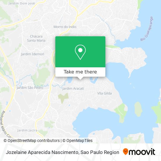 Jozelaine Aparecida Nascimento map