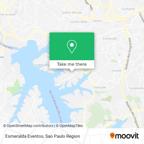 Esmeralda Eventos map