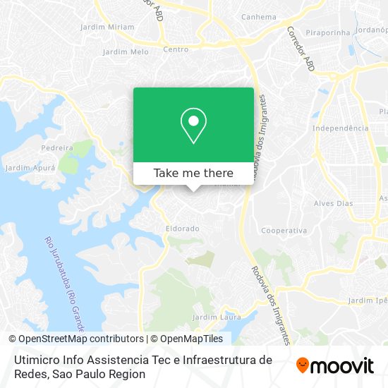Mapa Utimicro Info Assistencia Tec e Infraestrutura de Redes