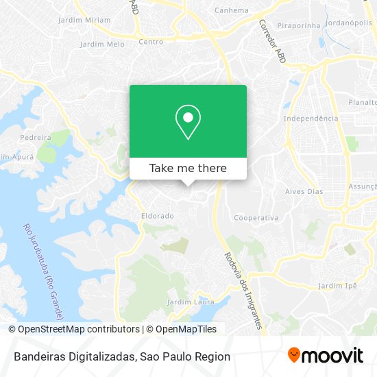 Mapa Bandeiras Digitalizadas