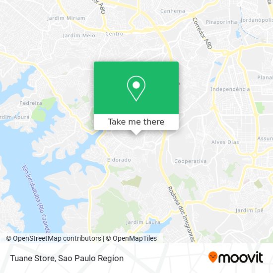 Mapa Tuane Store