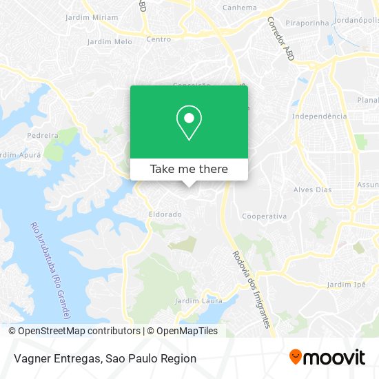 Vagner Entregas map