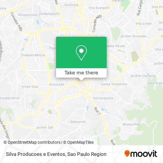 Silva Producoes e Eventos map
