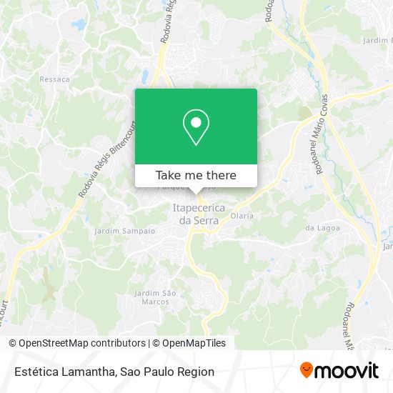 Estética Lamantha map