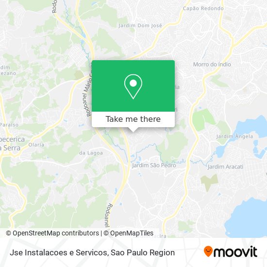 Mapa Jse Instalacoes e Servicos