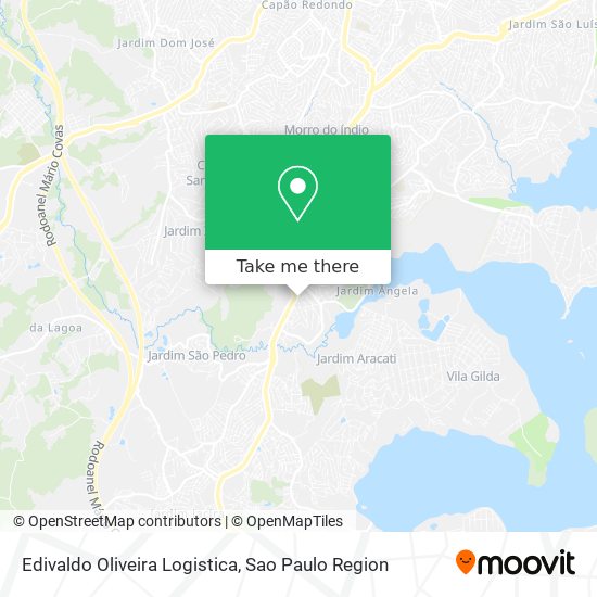 Mapa Edivaldo Oliveira Logistica