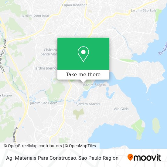 Mapa Agi Materiais Para Construcao