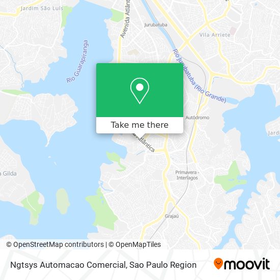 Mapa Ngtsys Automacao Comercial