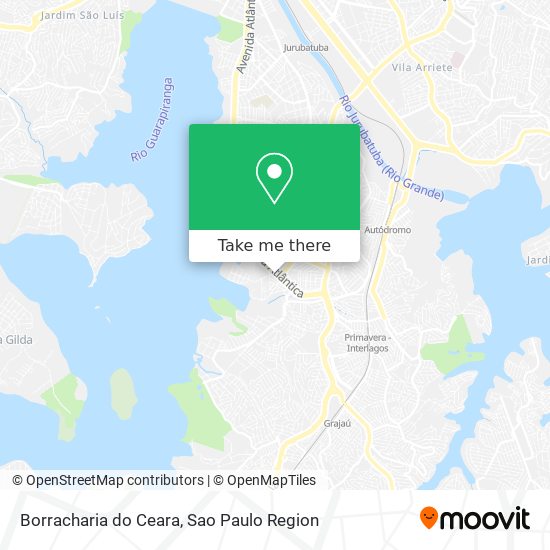 Borracharia do Ceara map