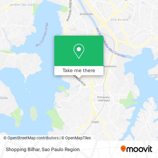 Shopping Bilhar map
