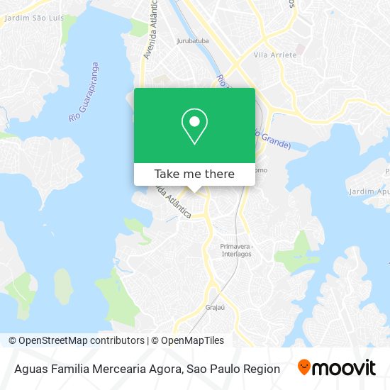 Aguas Familia Mercearia Agora map