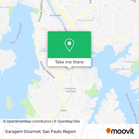 Mapa Garagem Gourmet