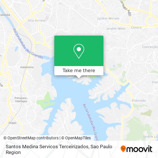 Santos Medina Servicos Terceirizados map