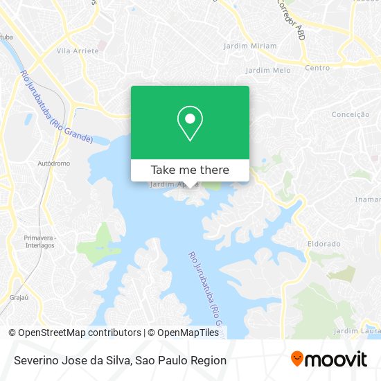 Mapa Severino Jose da Silva