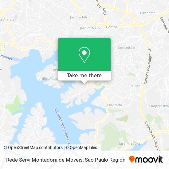 Rede Servi Montadora de Moveis map